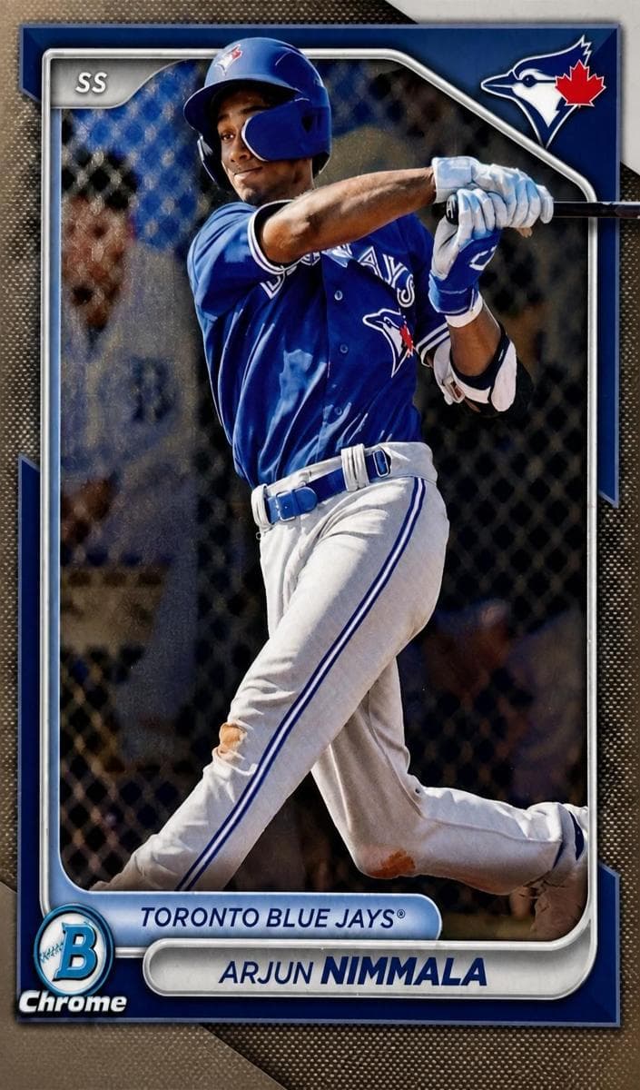 Arjun Nimmala 2024 bowman Bowman Draft Sapphire Edition