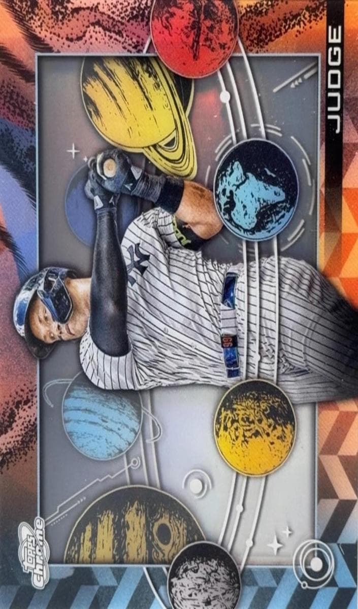 Aaron Judge 2025 topps Topps Cosmic Chrome
