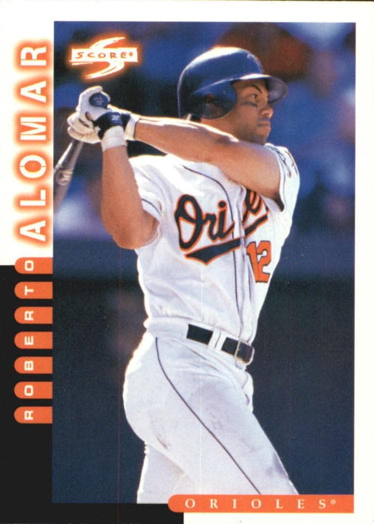 Roberto Alomar 1998 panini Score