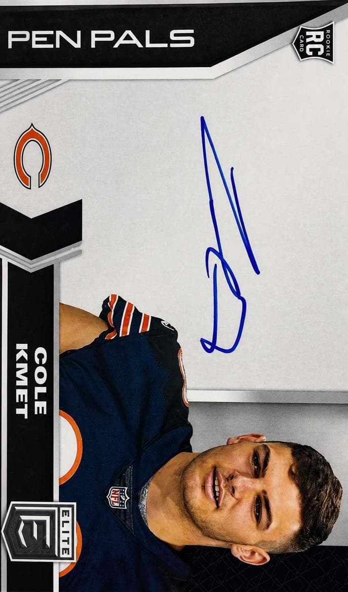 Cole Kmet 2020 panini Donruss Elite