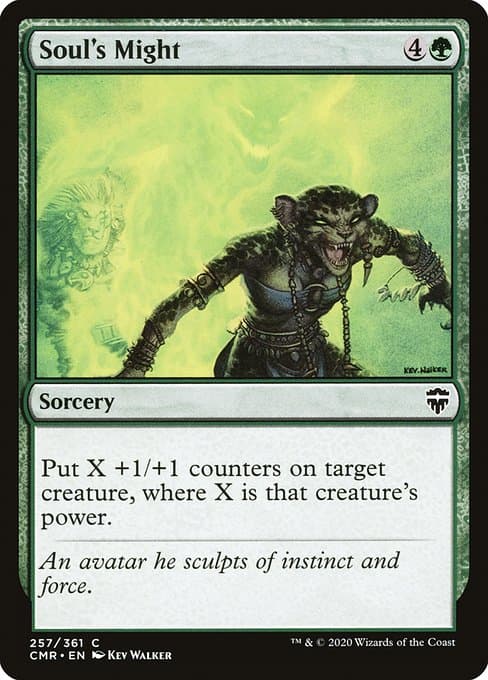 Soul's Might 2020 Magic: The Gathering Commander Legends