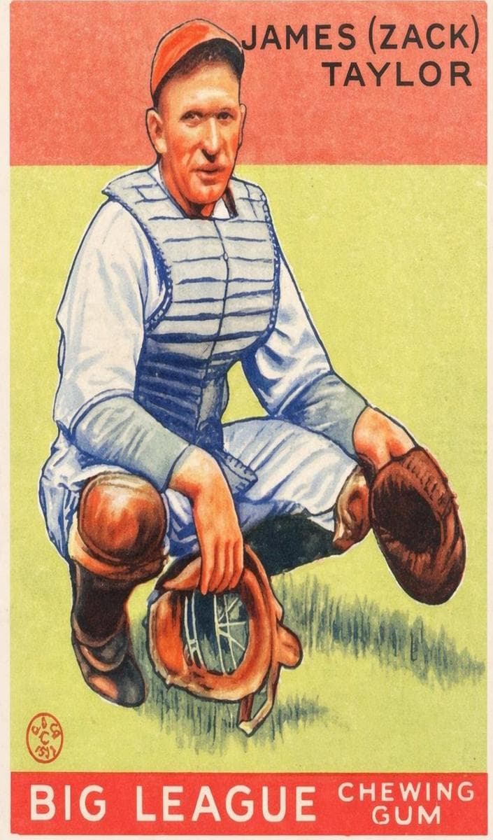 James “Zack” Taylor 1933 unknown Goudey