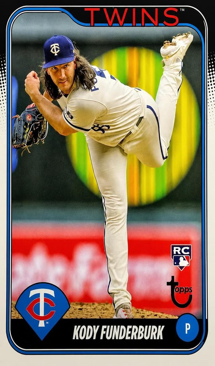 Kody Funderburk 2024 topps Topps