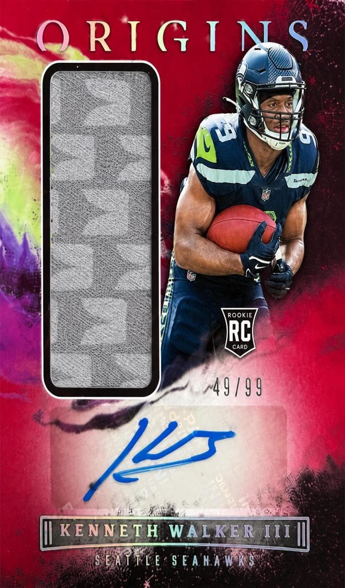 Kenneth Walker III 2022 panini Panini Origins