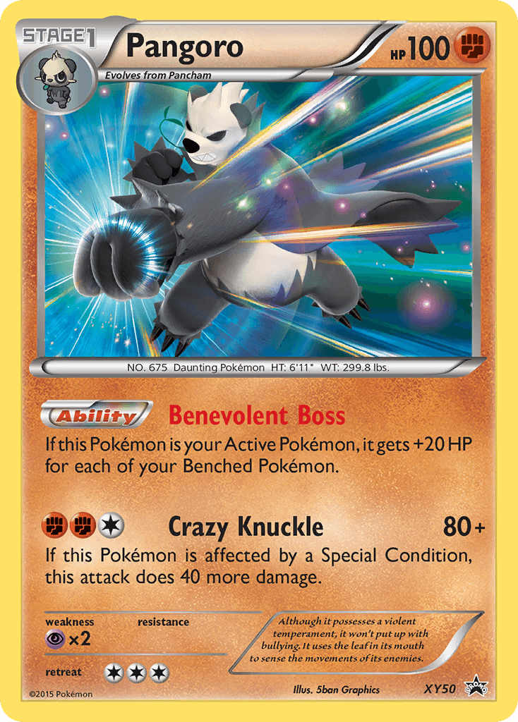 Pangoro 2018 Pokemon