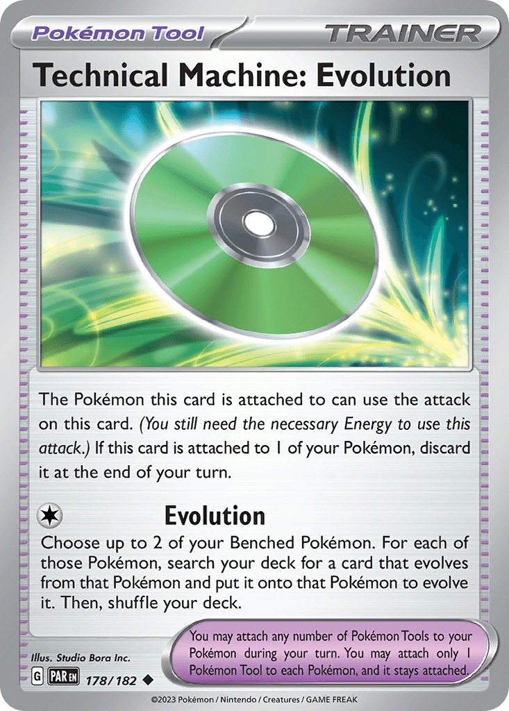 Technical Machine: Evolution 2023 Pokemon Japanese Future Flash