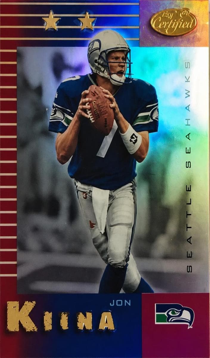 Jon Kitna 1999 leaf