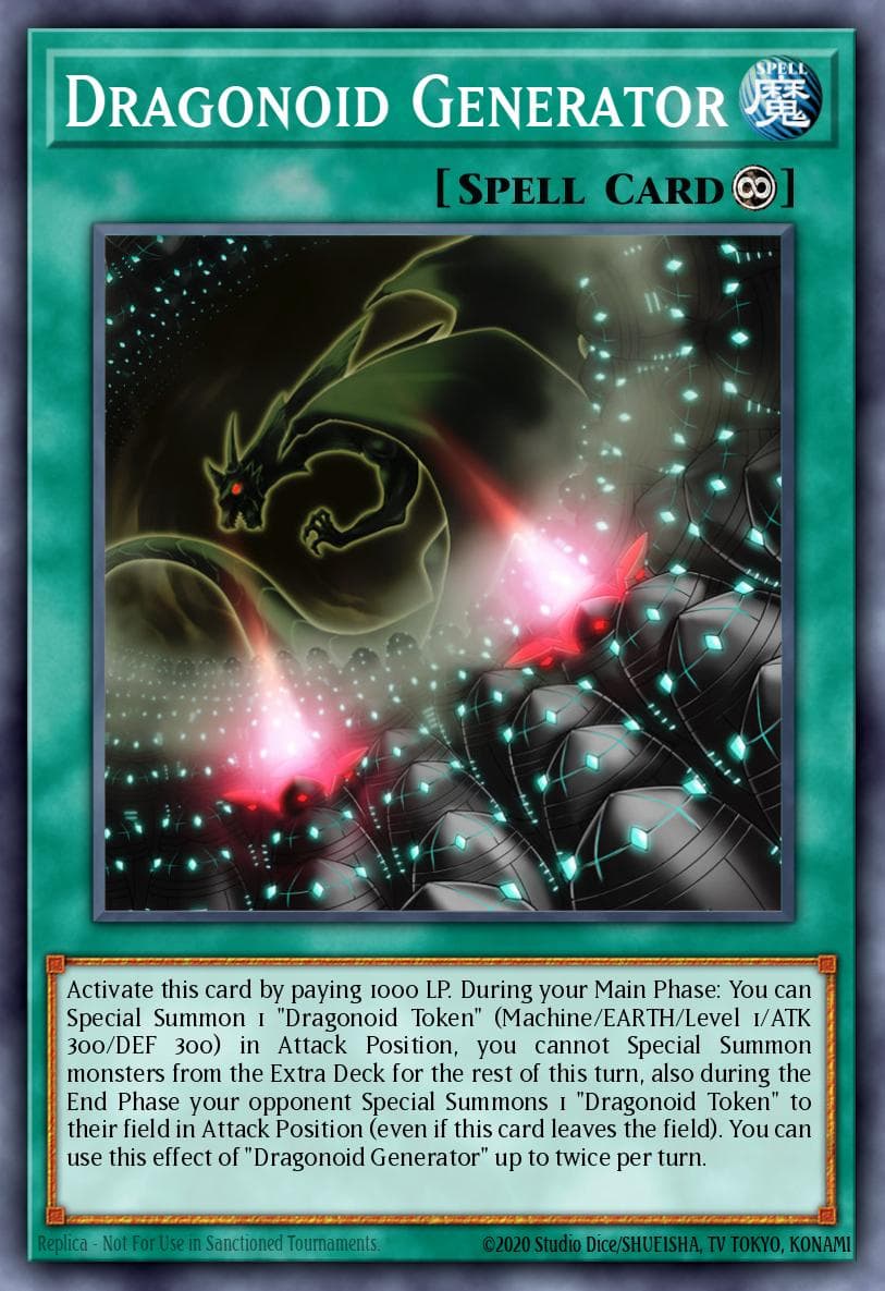 Dragonoid Generator 2017 Yu-Gi-Oh! Japanese Circuit Break