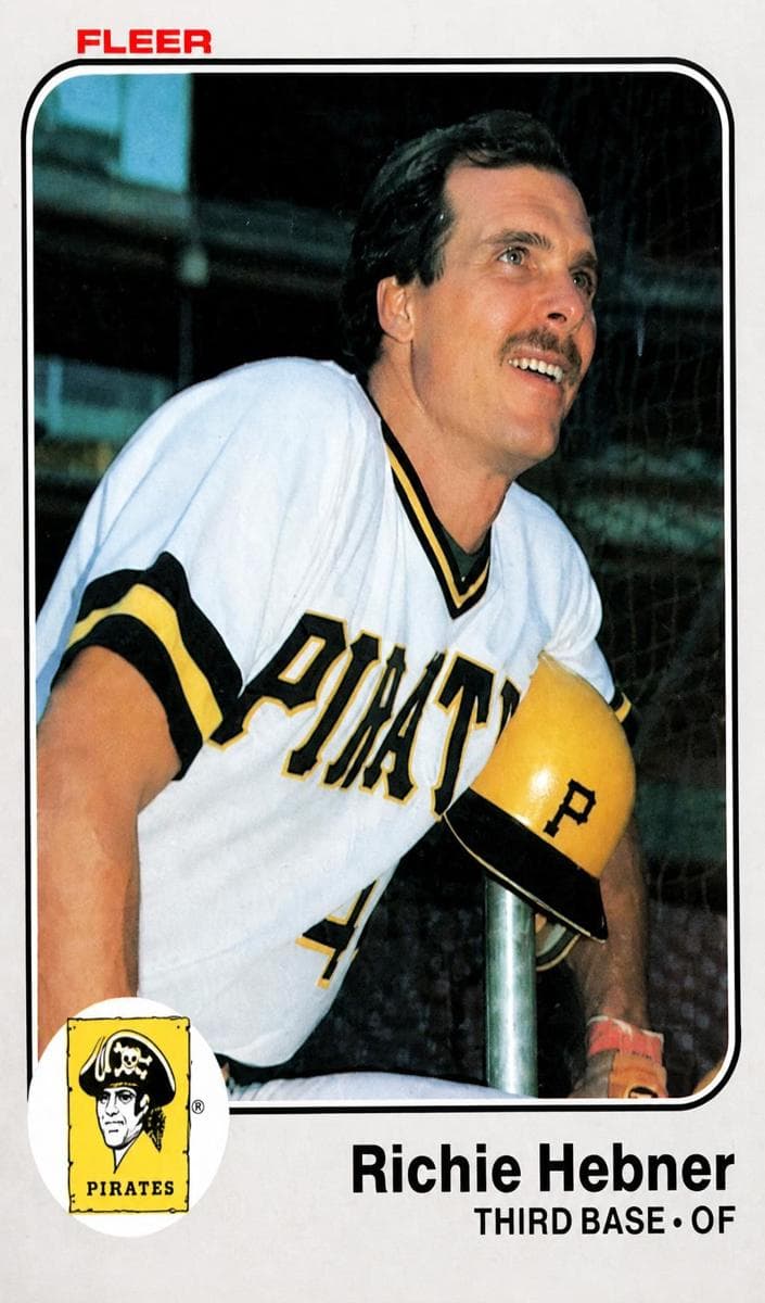 Richie Hebner trading card