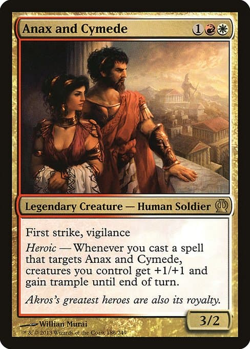 Anax and Cymede 2013 Magic: The Gathering Theros