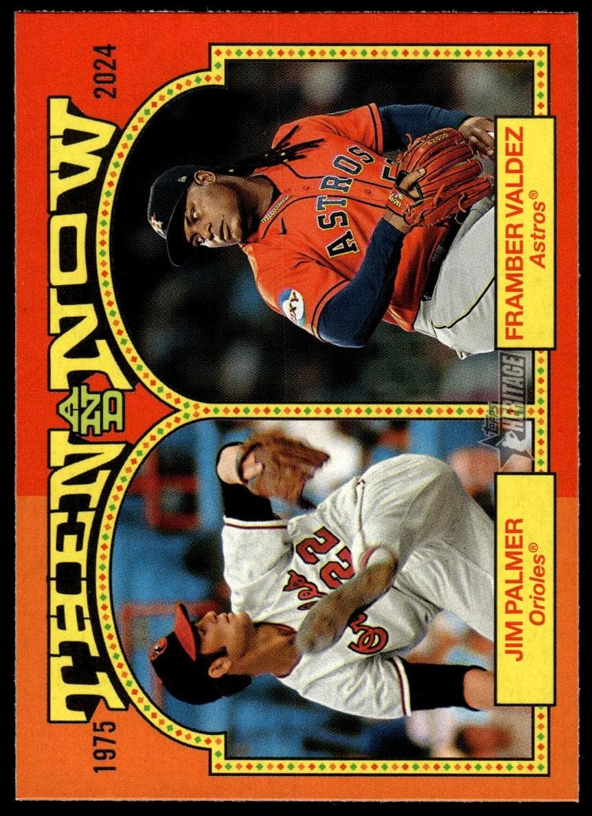 Framber Valdez / Jim Palmer trading card