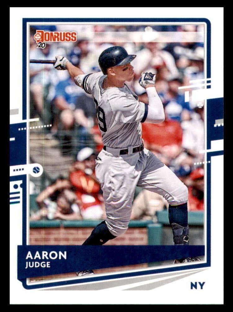 Aaron Judge 2020 panini Donruss