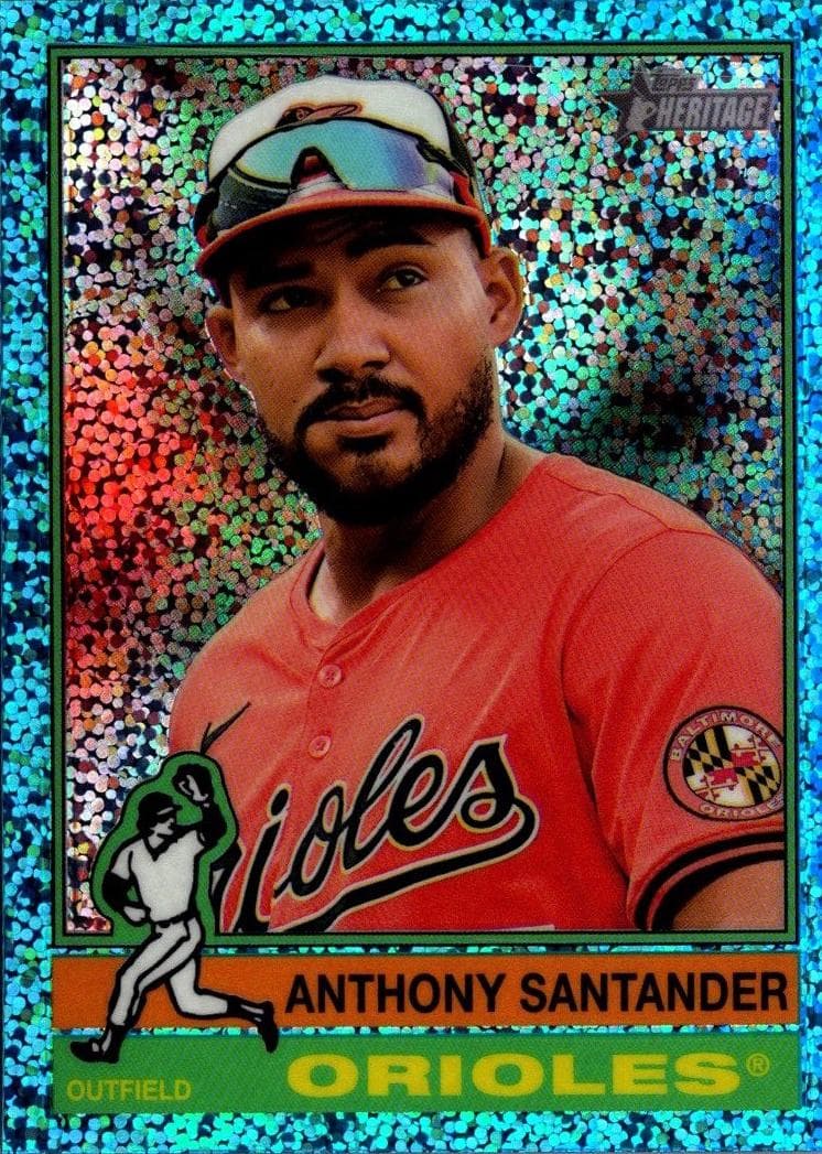 Anthony Santander 2025 topps Topps Heritage