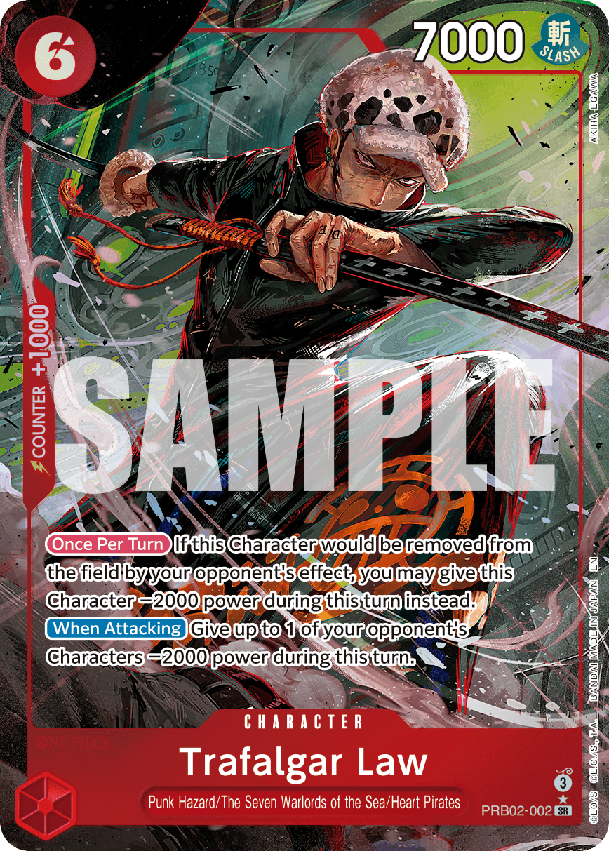 Trafalgar Law 2025 One Piece Premium Booster 2