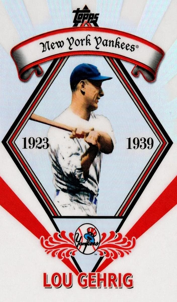 Lou Gehrig 2009 topps Topps