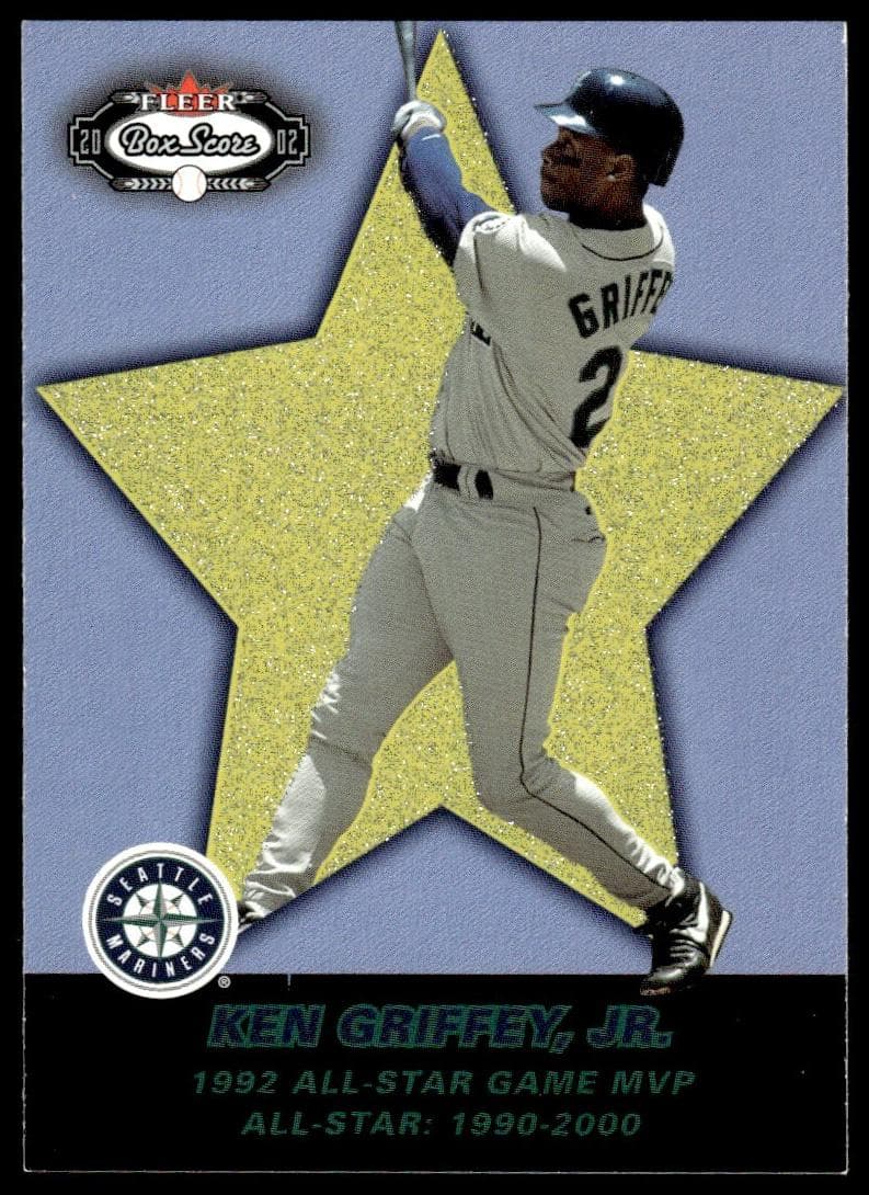 Ken Griffey, Jr 2002 fleer Fleer Box Score