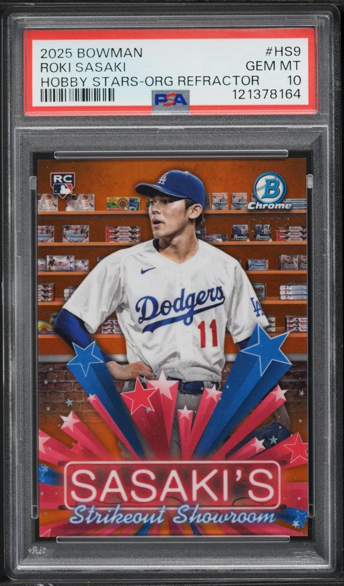 Roki Sasaki 2025 bowman Bowman