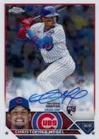 Christopher Morel 2023 topps Topps Chrome