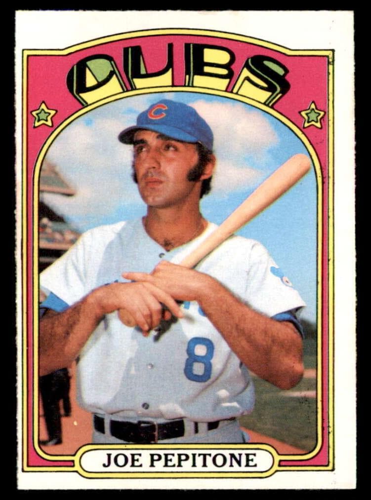 Joe Pepitone 1972 topps O-Pee-Chee