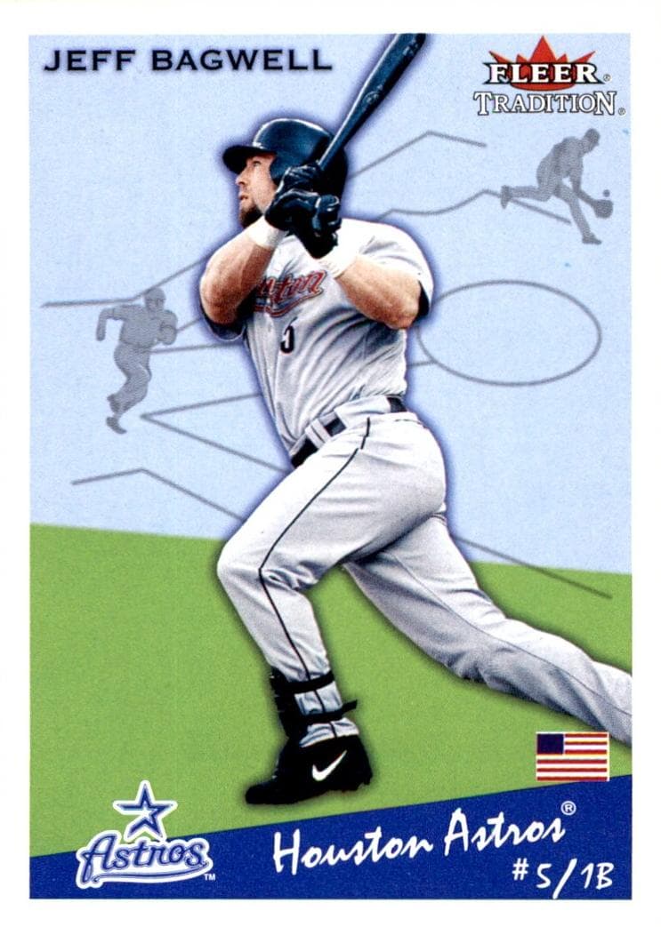 Jeff Bagwell 2002 fleer Tradition