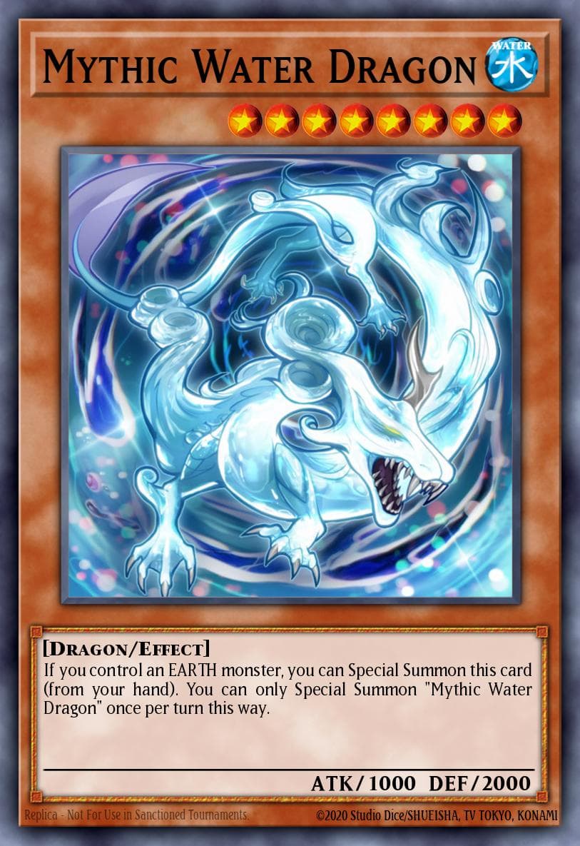 Mythic Water Dragon 2014 Yu-Gi-Oh! 2014 Mega-Tin Mega Pack