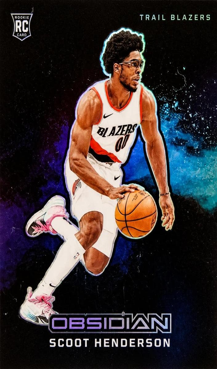Scoot Henderson 2023 panini Panini Obsidian