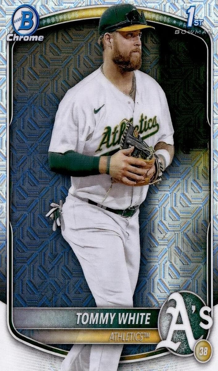 Tommy White trading card