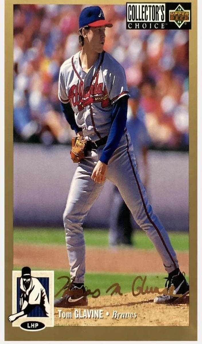 Tom Glavine 1994 unknown Collector's Choice