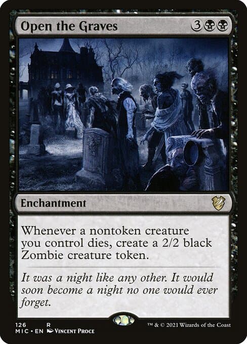 Open the Graves 2022 Magic: The Gathering Starter Commander Decks