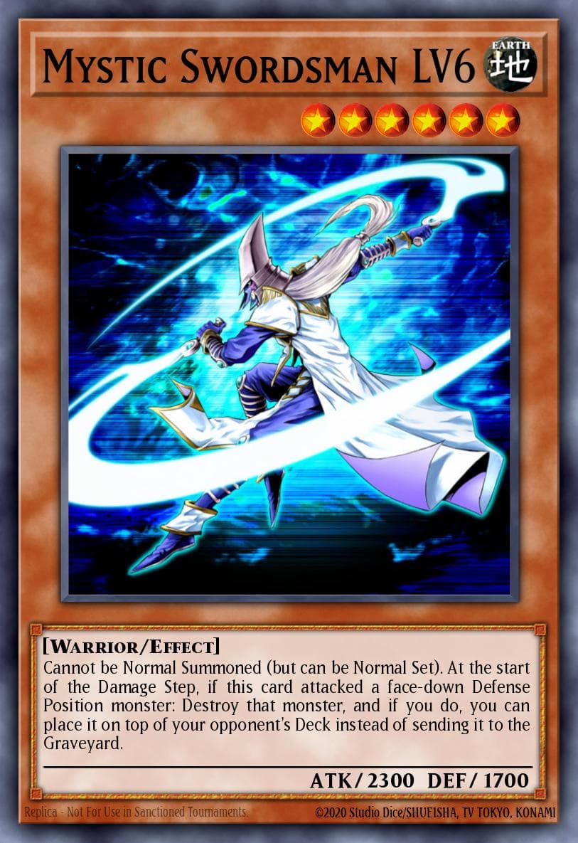 Mystic Swordsman LV6 #RDS-EN008