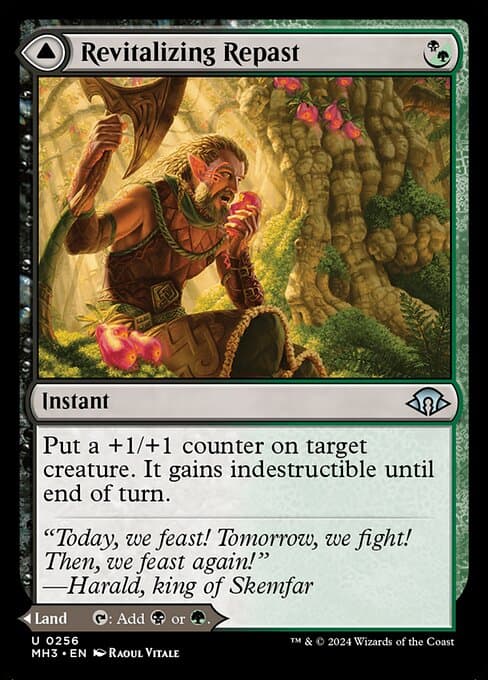 Revitalizing Repast // Old-Growth Grove 2024 Magic: The Gathering Modern Horizons 3