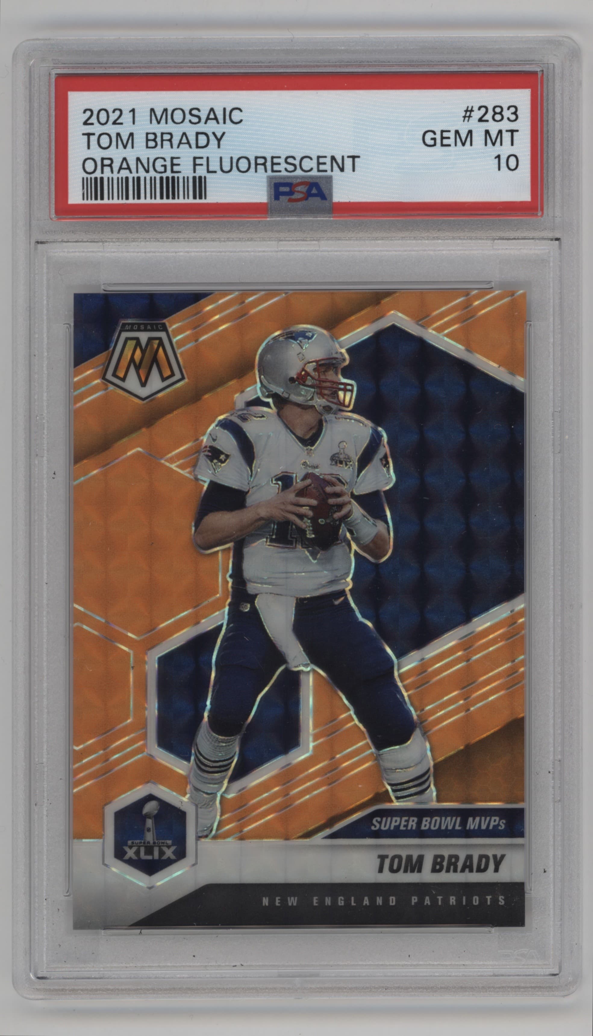 Tom Brady 2021 panini Panini Mosaic