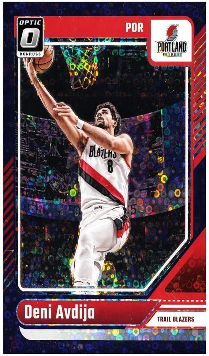 Deni Avdija 2024 panini Donruss Optic