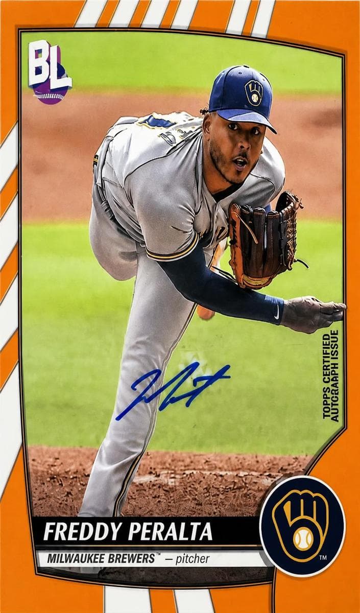 Freddy Peralta 2023 topps Topps Big League