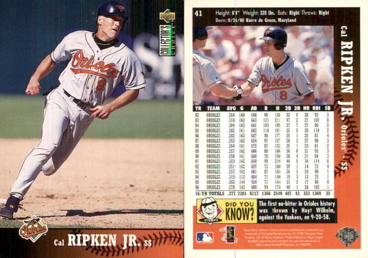 Cal Ripken Jr. #41