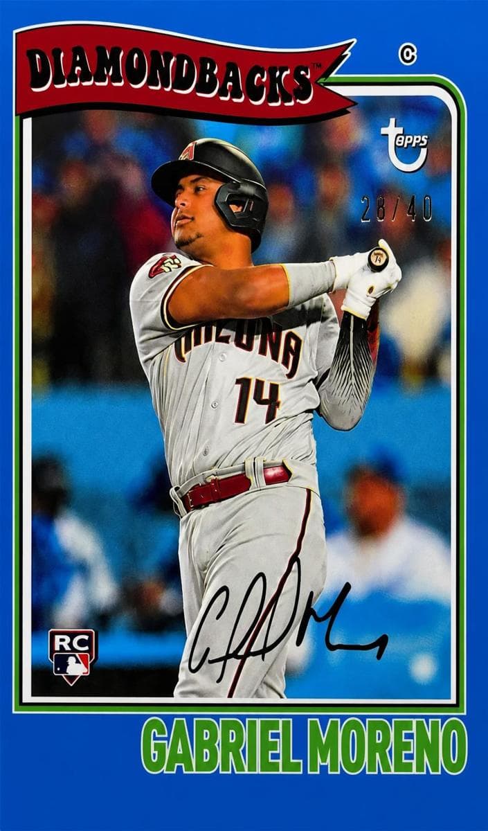 Gabriel Moreno 2023 topps