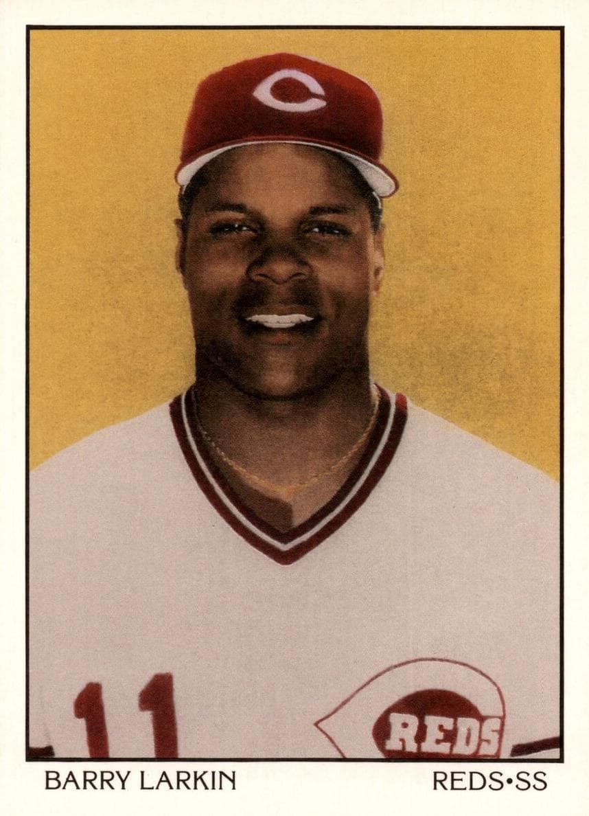 Barry Larkin 1990 panini Score