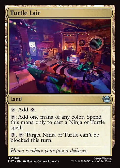 Turtle Lair 2026 Magic: The Gathering Teenage Mutant Ninja Turtles