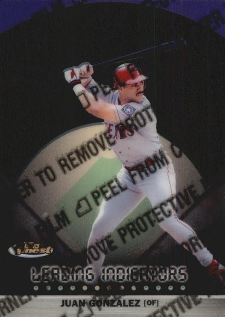 Juan Gonzalez 1999 unknown Finest