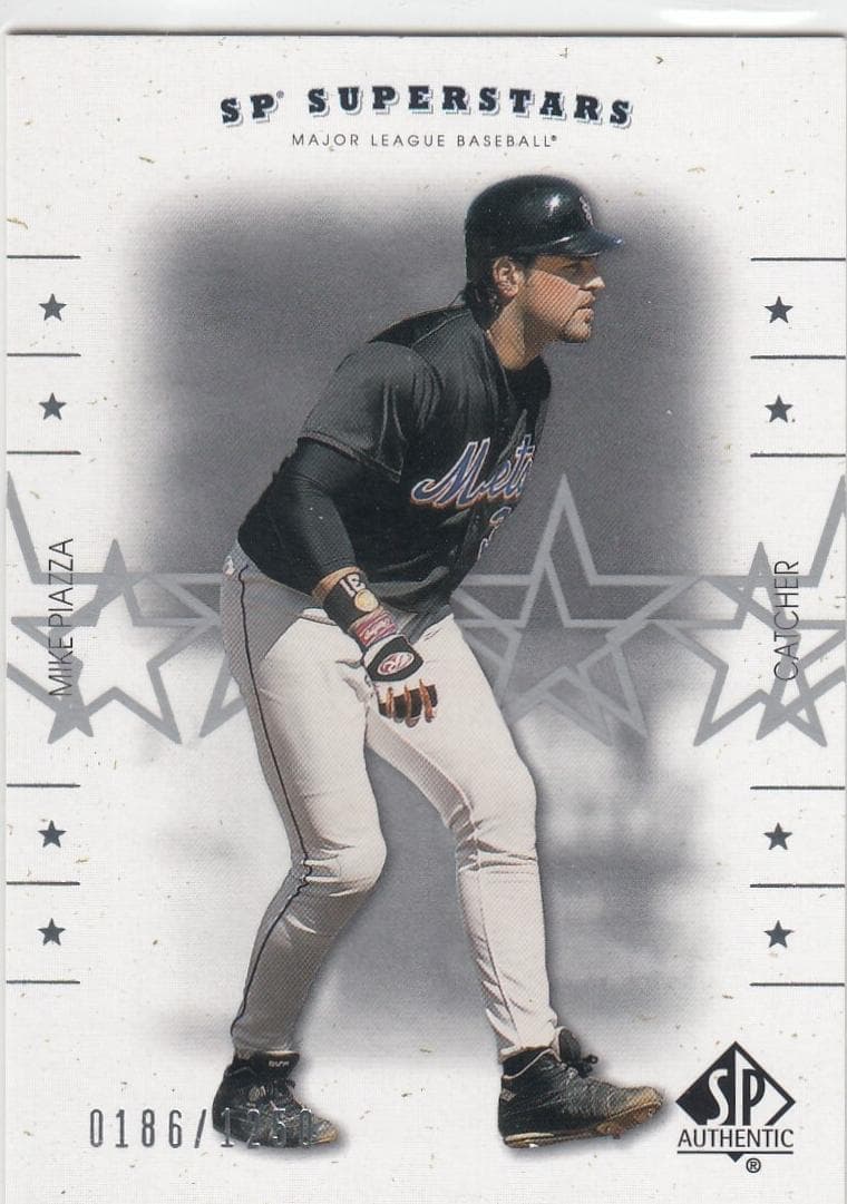 Mike Piazza 2001 leaf