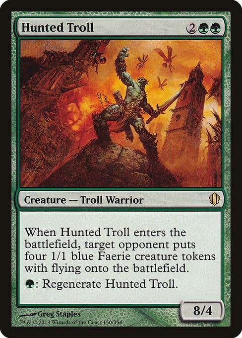 Hunted Troll 2005 Magic: The Gathering Ravnica