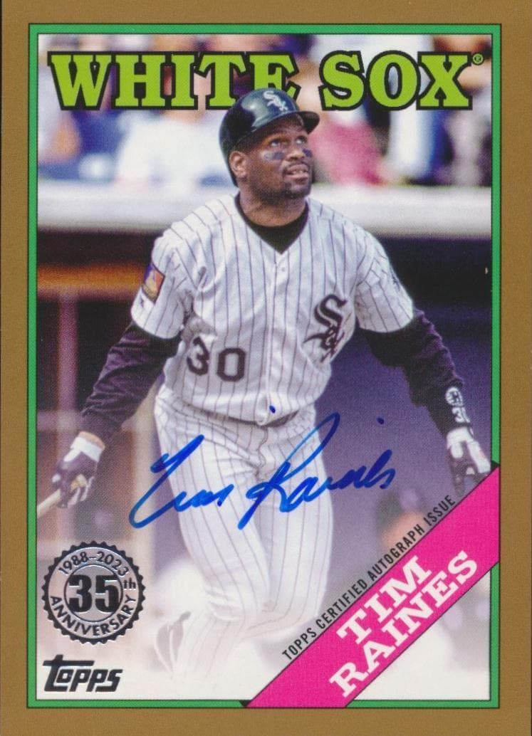 Tim Raines #88BA-TR