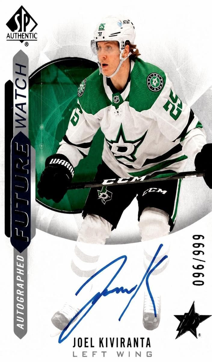 Joel Kiviranta 2020 unknown SP Authentic