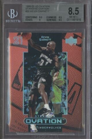 Kevin Garnett 1999 upper-deck Ovation