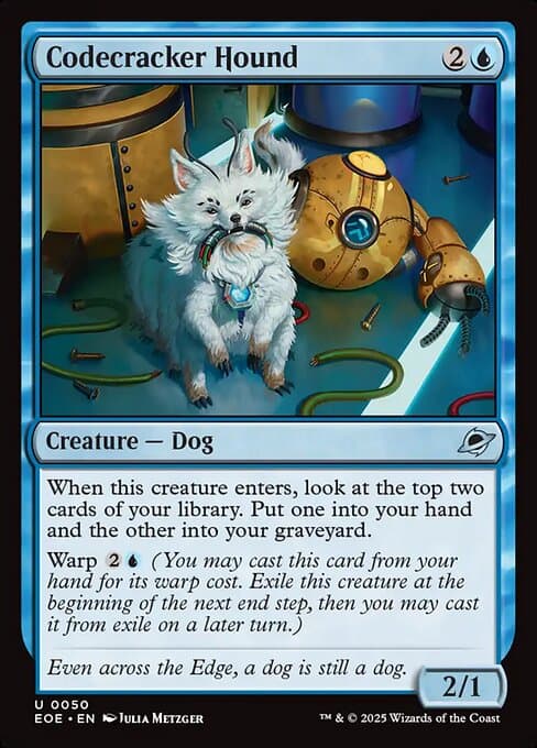 Codecracker Hound 2025 Magic: The Gathering Edge of Eternities