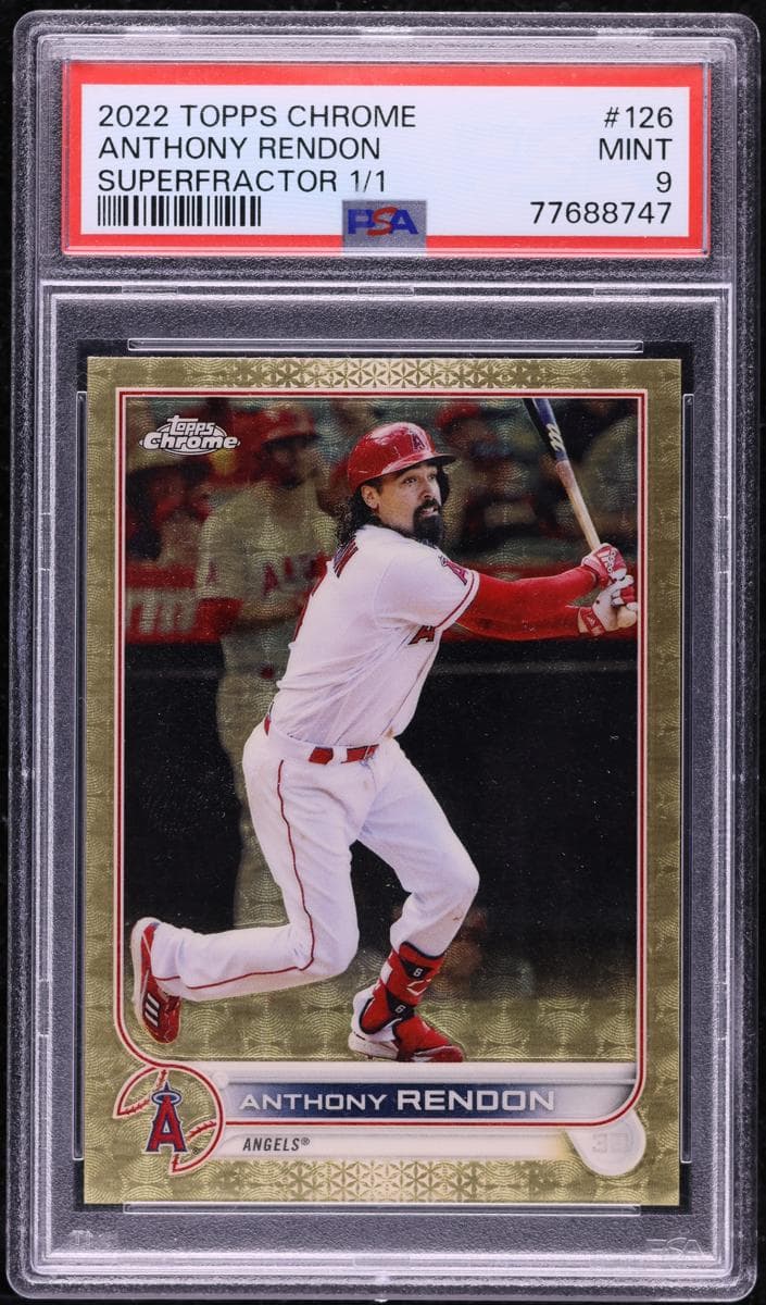 Anthony Rendon 2022 topps Topps Chrome
