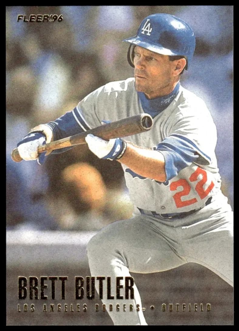 Brett Butler 1996 fleer Fleer