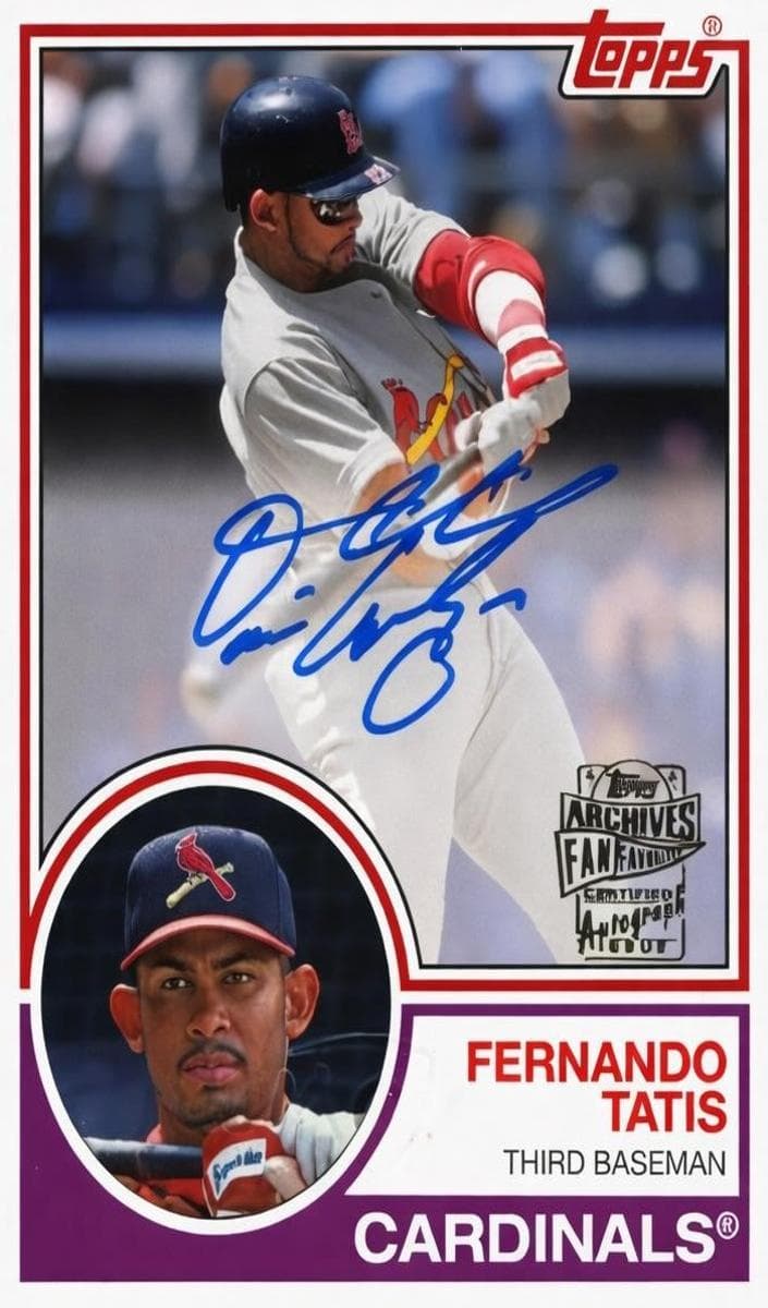 Fernando Tatis 2016 topps