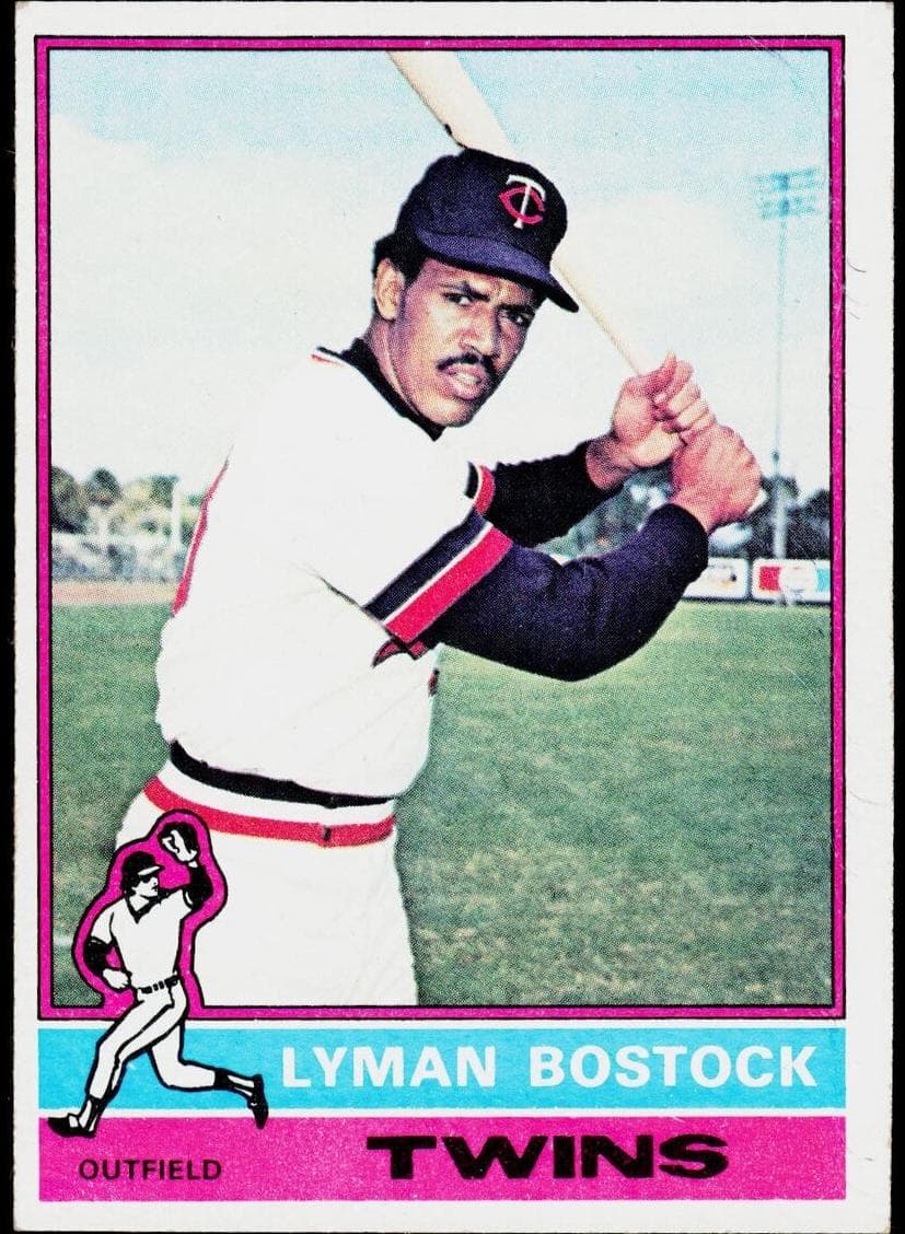 Lyman Bostock 1976 topps Topps