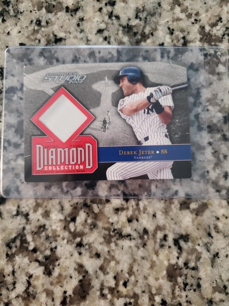 Derek Jeter 2002 panini Donruss Studio